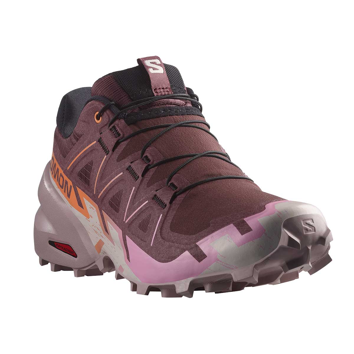 Salomon Speedcross 6 Trail Running Shoe Women's in Catawg Papaya